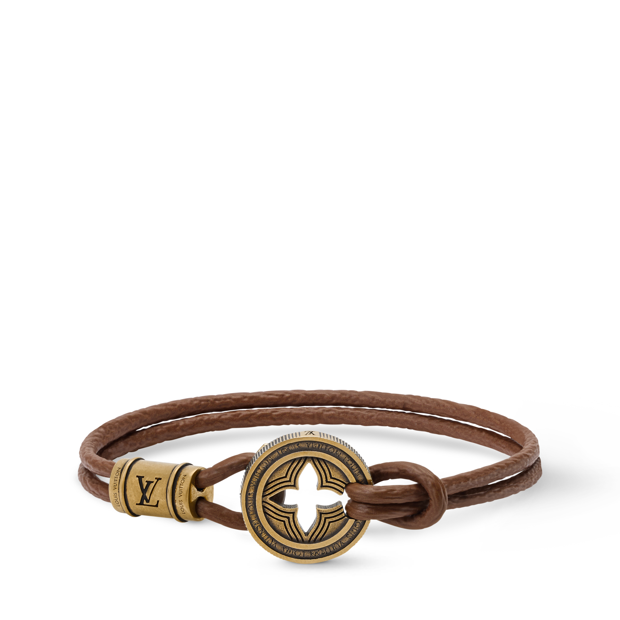 LV Tic Tac Toe Leather Bracelet - Men - Accessories | LOUIS VUITTON ®